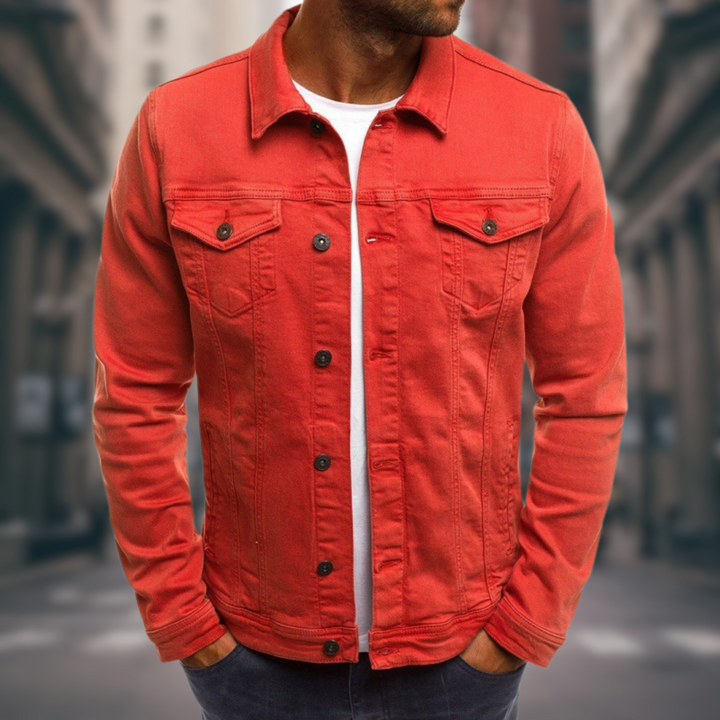 Artur - Jaqueta de Denim Corte Ajustado