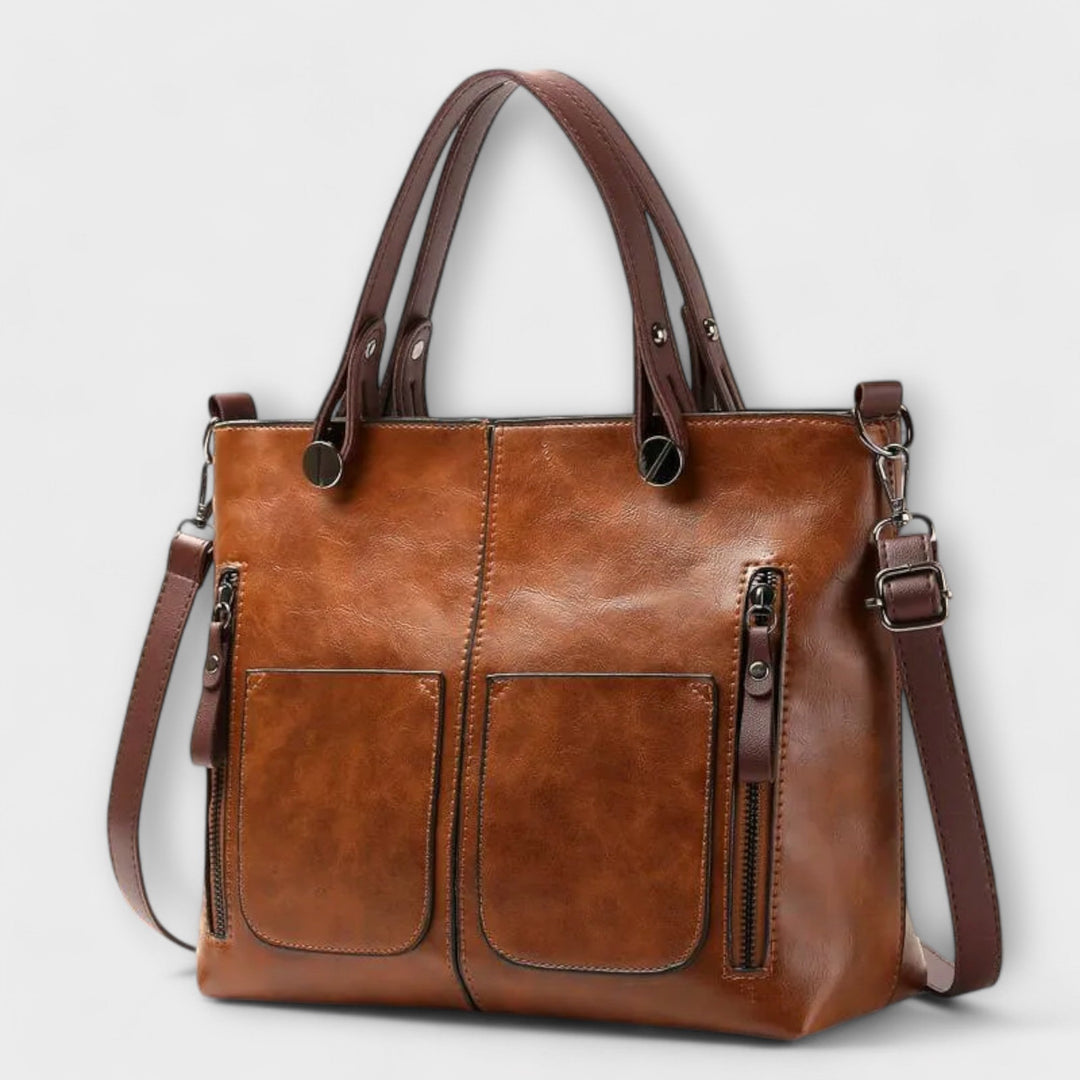Maria - Bolsa de couro elegante