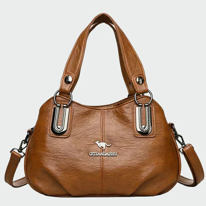 Bolsa elegante e espaçosa