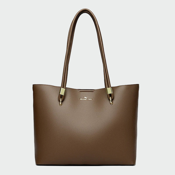Bolsa tote elegante e atemporal
