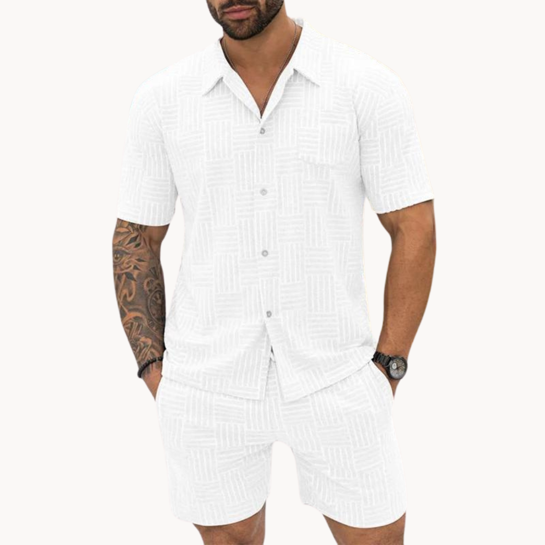 Conjunto de Camisa e Calções - Retro