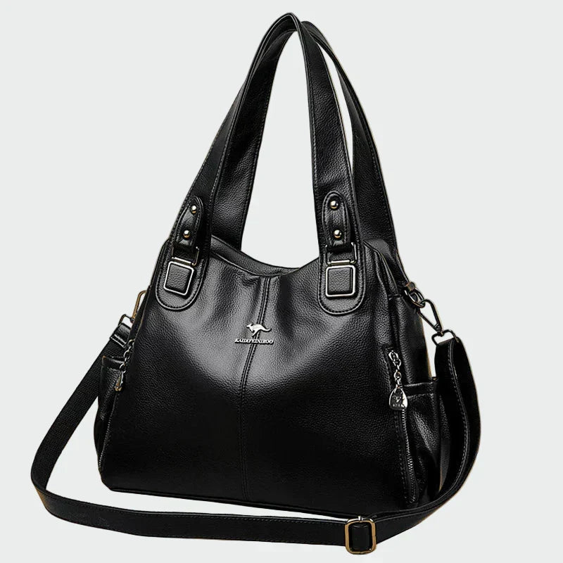 Bolsa de ombro retrô elegante